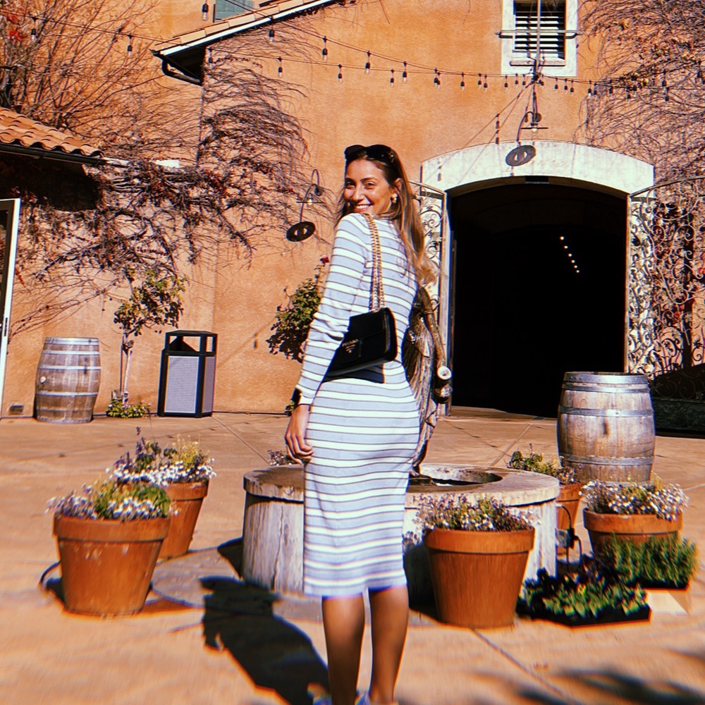 Zara Knit Skirt and Long Sleeve Top Set